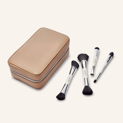 The Fold Out® Case + Essential Brush Set