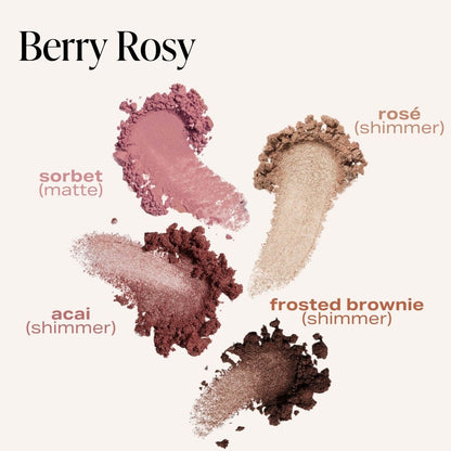 Berry Rosy Eyeshadow Quad